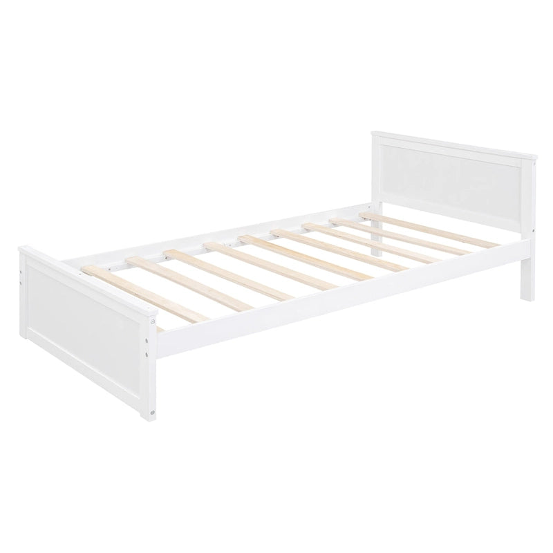 Letto a soppalco full-size con letto singolo indipendente