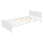 Letto a soppalco full-size con letto singolo indipendente