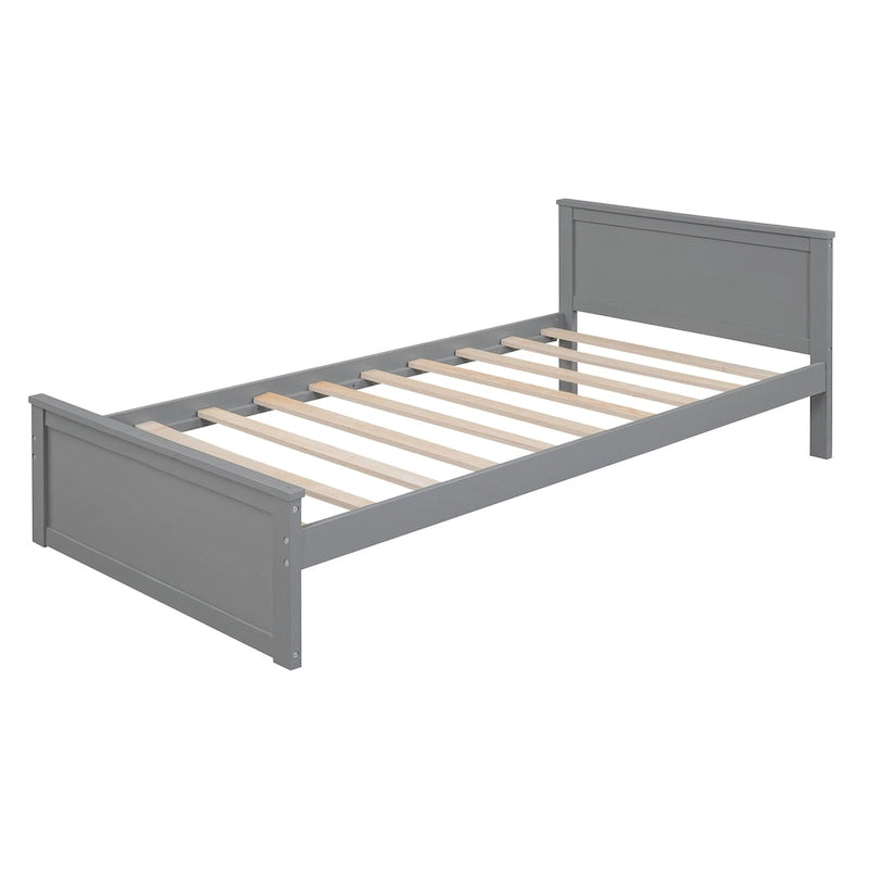 Letto a soppalco full-size con letto singolo indipendente