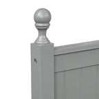 Divano Letto con Struttura in Legno, Formato Singolo con Letto Estraibile, Divano Letto Singolo