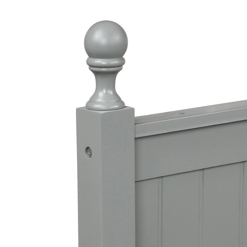 Divano Letto con Struttura in Legno, Formato Singolo con Letto Estraibile, Divano Letto Singolo
