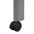 Letto a soppalco singolo con scrivania estraibile e 4 cassetti contenitori