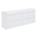 Letto a soppalco singolo con scrivania estraibile e 4 cassetti contenitori